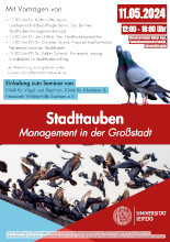 Seminar "Staddtauben in der Großstadt" 11.05.2024
