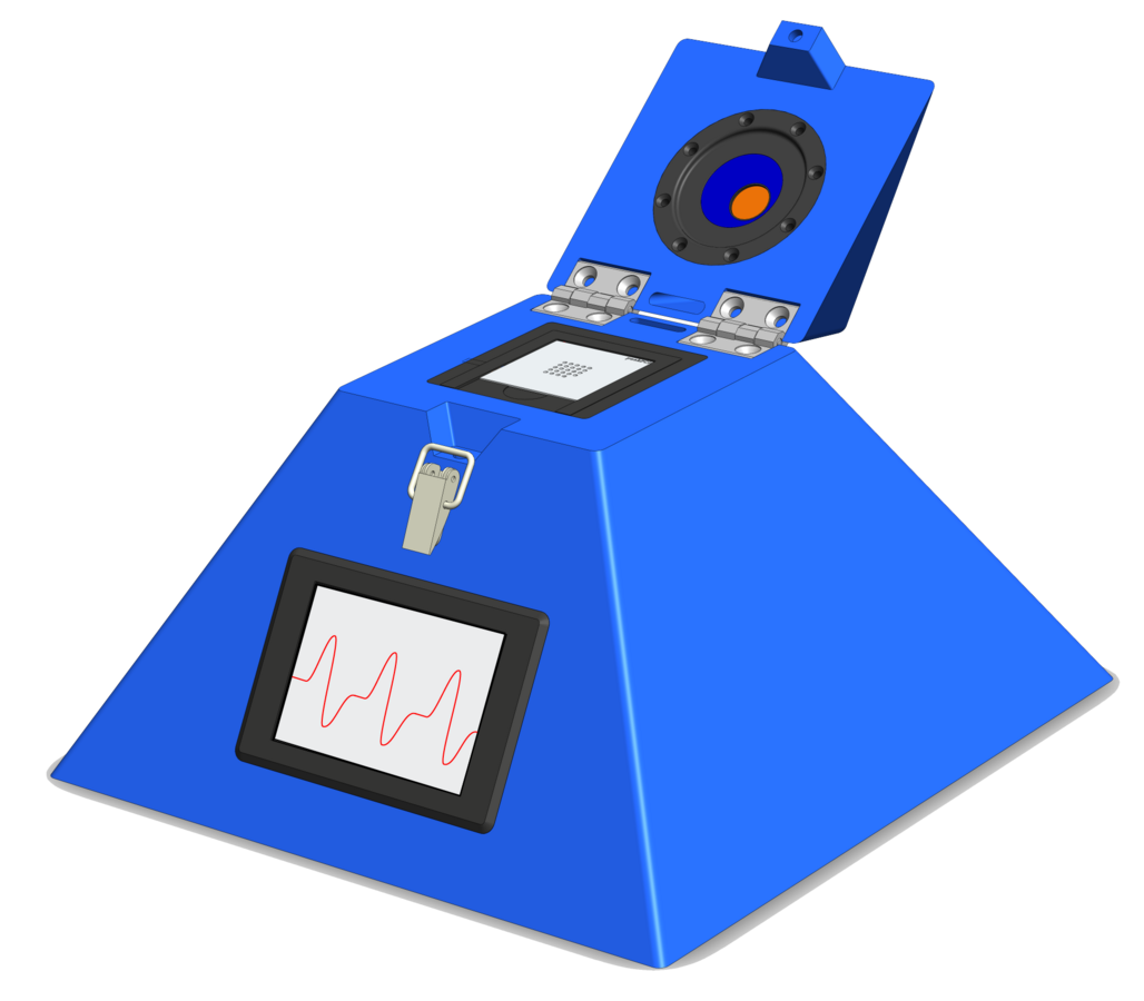 enlarge the image: peakPCR desktop device, a smaller, faster and simpler PCR 