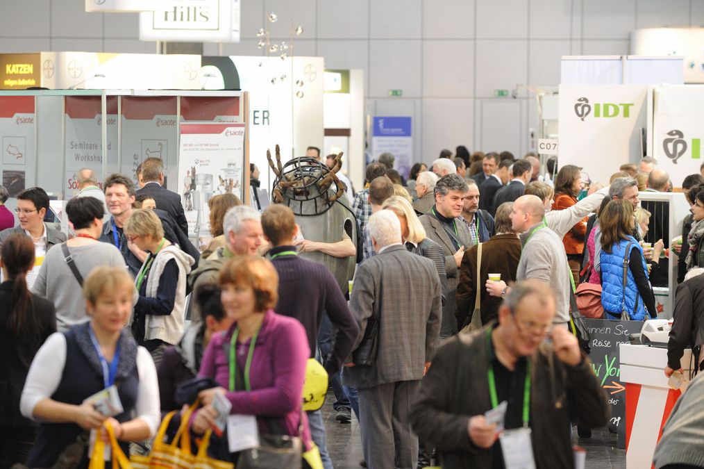 zur Vergrößerungsansicht des Bildes: Die Fachmesse ist ein Besuchermagnet