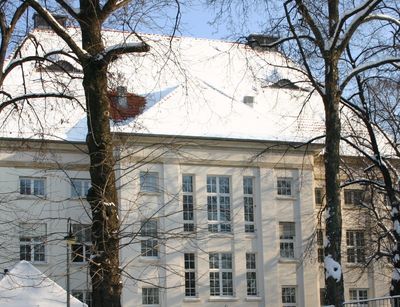 Das Institut für Virologie im Winter, Foto: Jens Böttner