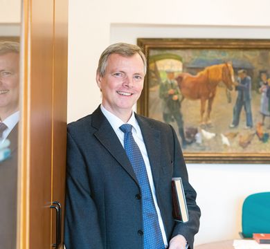 Prof. Dr. Dr. Thomas Vahlenkamp, Foto: Swen Reichhold Auf dem Bild ist Prof. Dr. Dr. Thomas Vahlenkamp zu sehen.