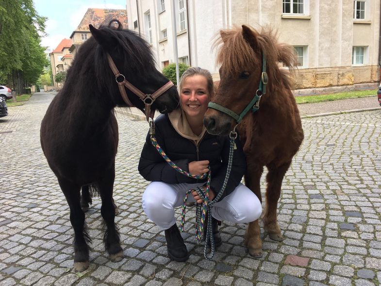 Mit ihrer Doktorarbeit zur Untersuchung der Beugesehne des Pferdes konnte sich Jovana Kuhlmann erfolgreich für den Pre-Doc Award 2020 bewerben. Foto: Jenny Hagen.