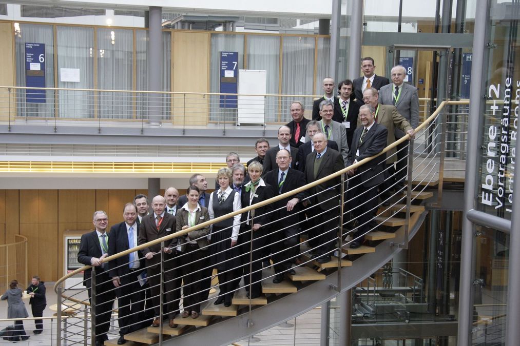 zur Vergrößerungsansicht des Bildes: Der Kongress- und Ausstellerbeirat des Leipziger Tierärztekongresses 2008