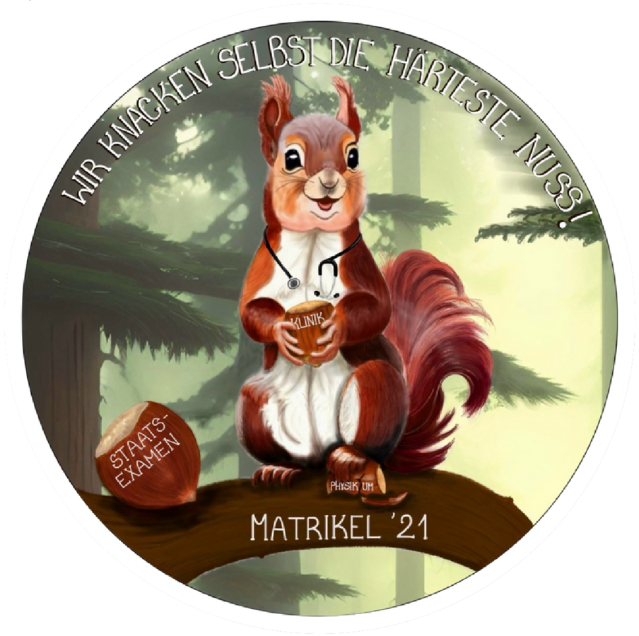 zur Vergrößerungsansicht des Bildes: Logo des Matrikels '21, Design: Matrikel '21