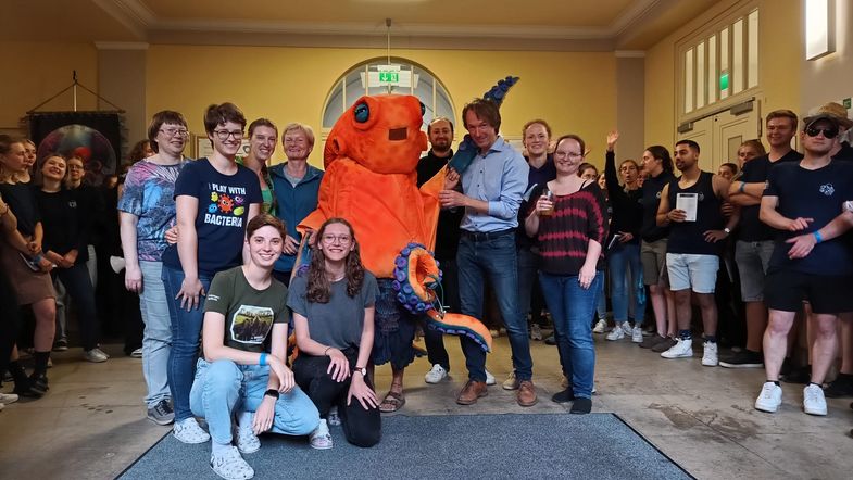 Bergfest, Maskottchen, Oktopus