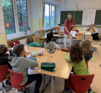 Wie viele Eier legt ein Huhn pro Jahr Unterricht, Stationsarbeit, Grundschule